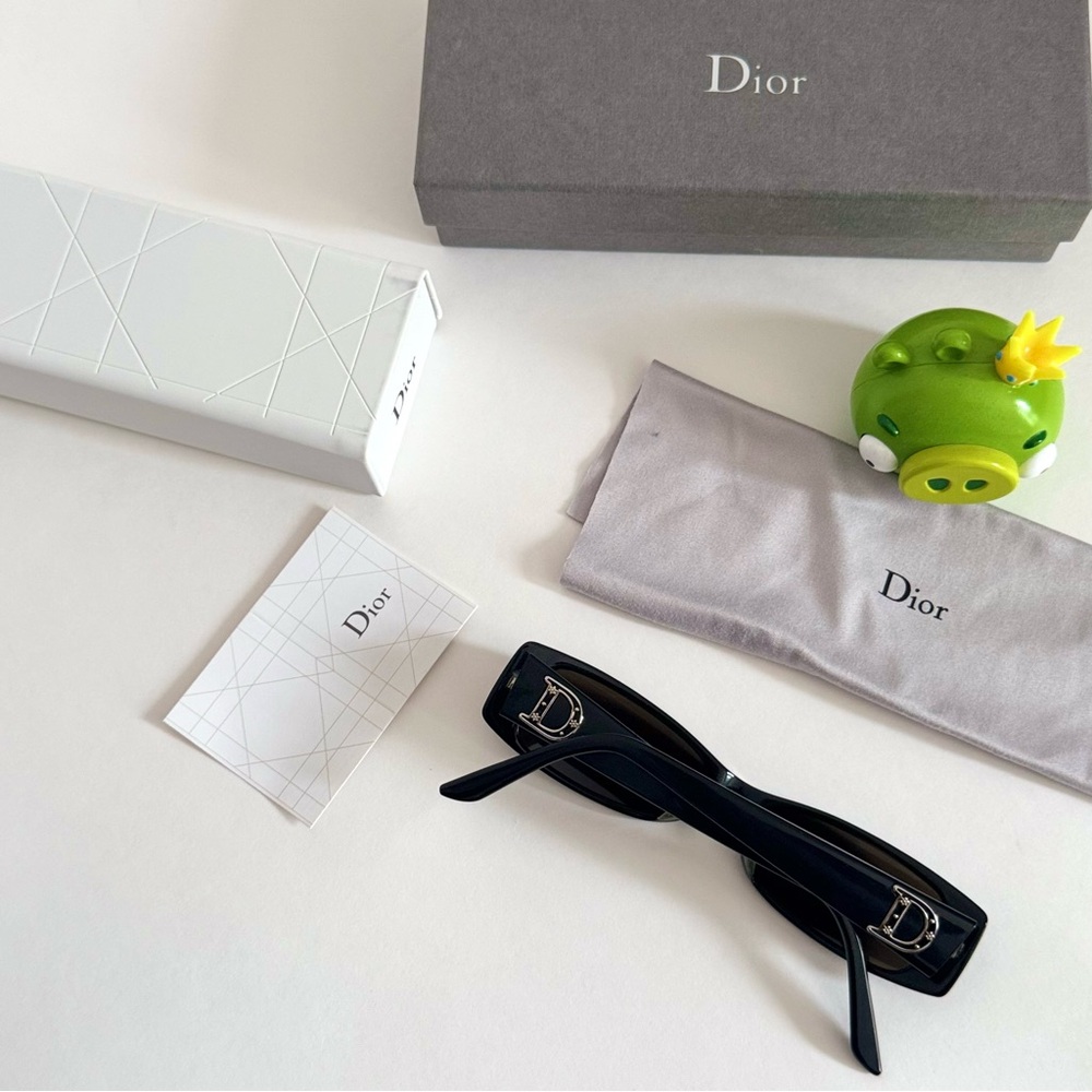 Vintage Dior Rectangular Sunglasses